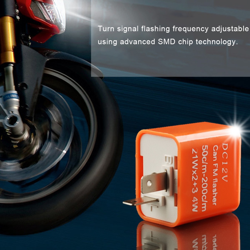 Motorcycle Gear Protection - DV 12V LED 플래셔 조정 가능한
