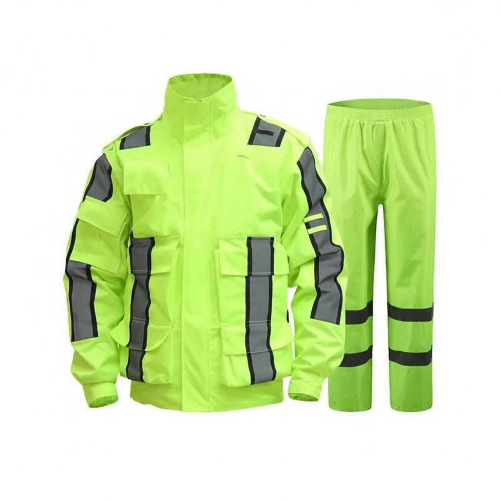 Motorcycle Gear For Men - 고시인성 반사 방수 오토바이 레인슈트 자켓