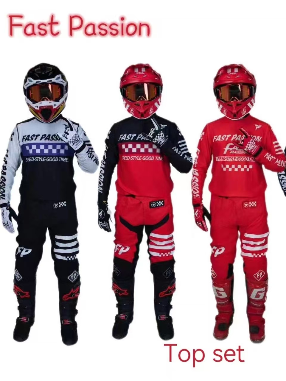 Motorcycle Gear Full Set - 2025 패스트패션 폭스 모토크로스 기어 세트