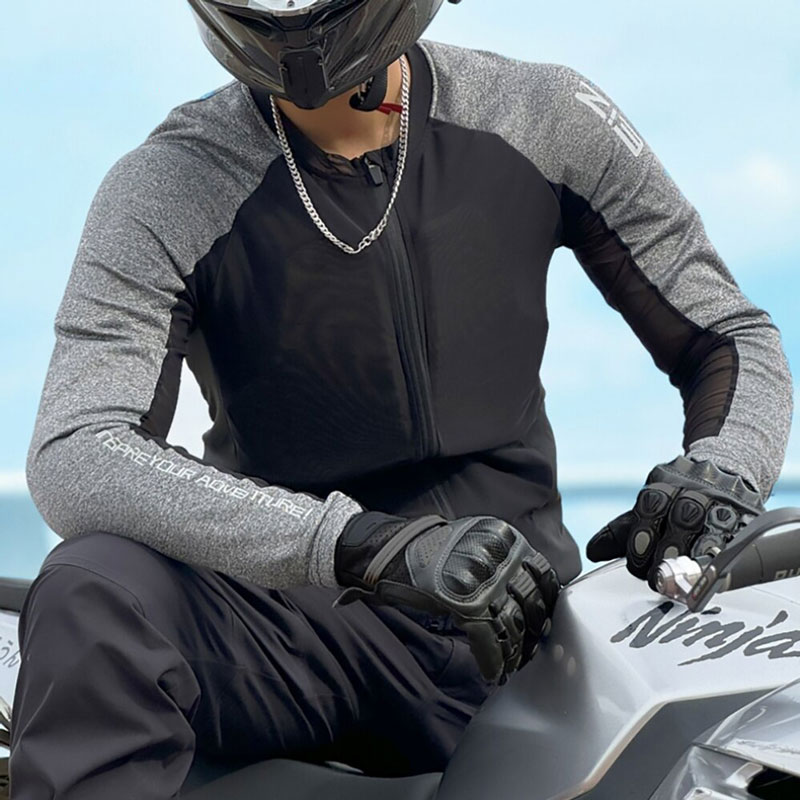 Motorcycle Gear Full Set - 남성용 오토바이 재킷 여름 통기성 모토크로스