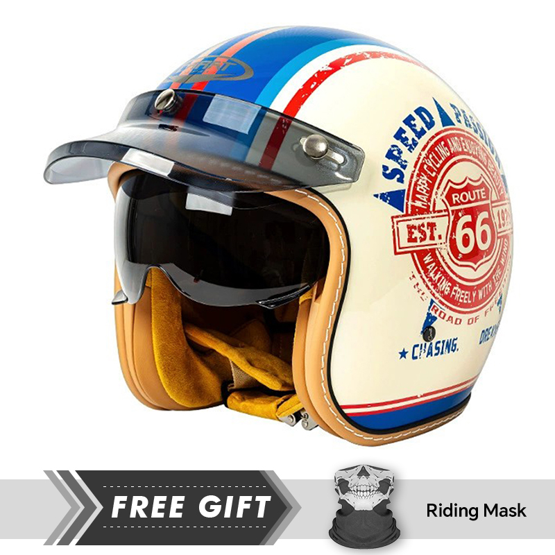 DOT 승인 오토바이 헬멧 제트 헬멧 남자 여자 오픈  - Motorcycle Gear Store 리뷰 및 가격