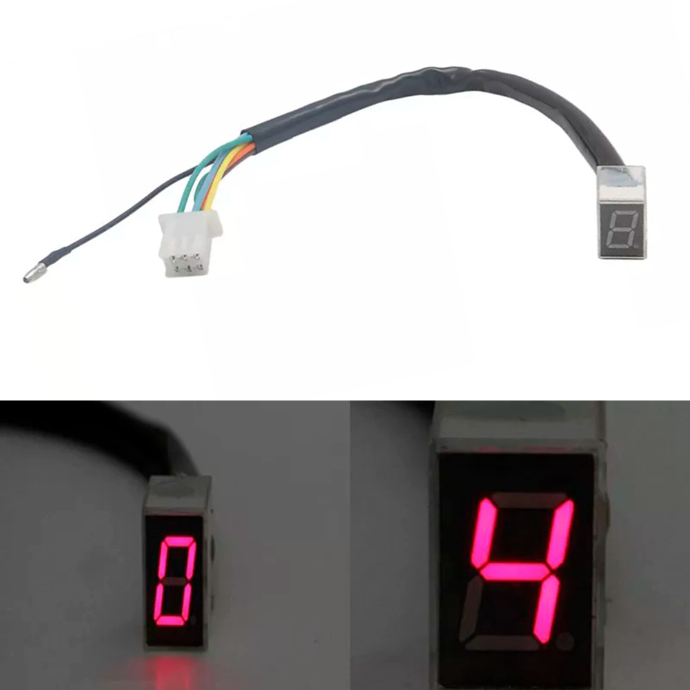 설치가 쉬운 오토바이 액세서리 기어 표시기 LED 디지 - Motorcycle Gear Indicator Install 리뷰 및 가격