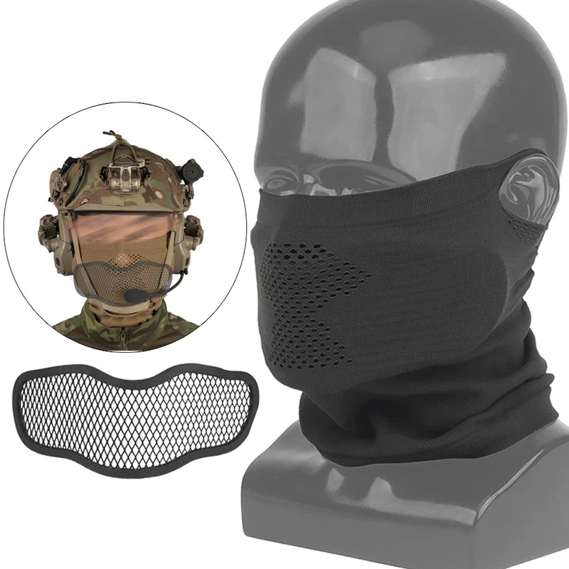 도매용 전술 보호용 스틸 메쉬 하프 페이스 마스크 통기 - Motorcycle Gear Wholesale 리뷰 및 가격