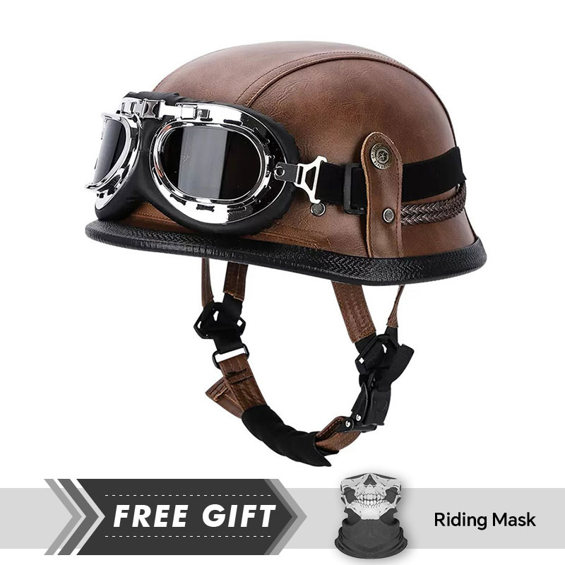 클래식 하프 페이스 헬멧 보호 환기, 사계절 오토바이  - Motorcycle Gear Store 리뷰 및 가격