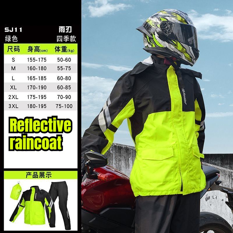 오토바이 레인 슈트 분리형 방수 라이딩 기어 남성용 전 - Motorcycle Gear For Men 리뷰 및 가격