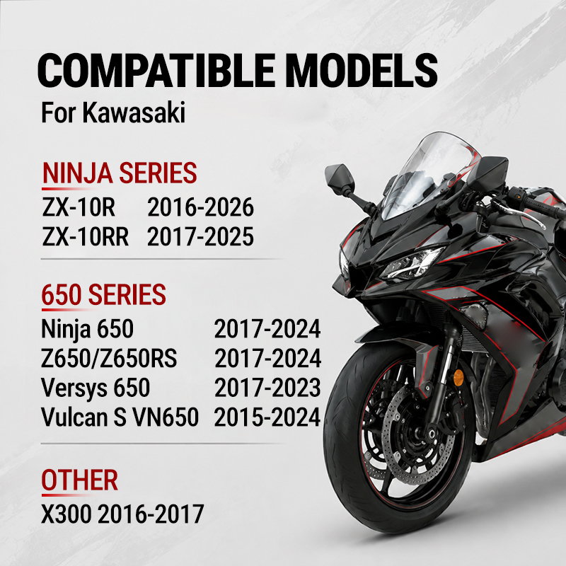 가와사키 ZX-10R 닌자 650 EX650 Versy - Motorcycle Gear Kawasaki 리뷰 및 가격