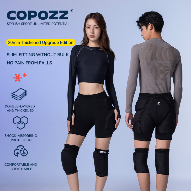 코포즈 업그레이드 스키 무릎 보호대 오토바이 스케이팅  - Motorcycle Gear Protection 리뷰 및 가격