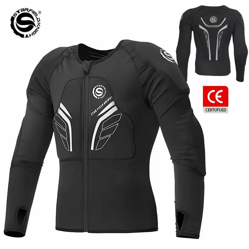 SFK 블랙 오토바이 재킷 탄력있는 슬림핏 여름 통기성 - Motorcycle Gear Full Set 리뷰 및 가격
