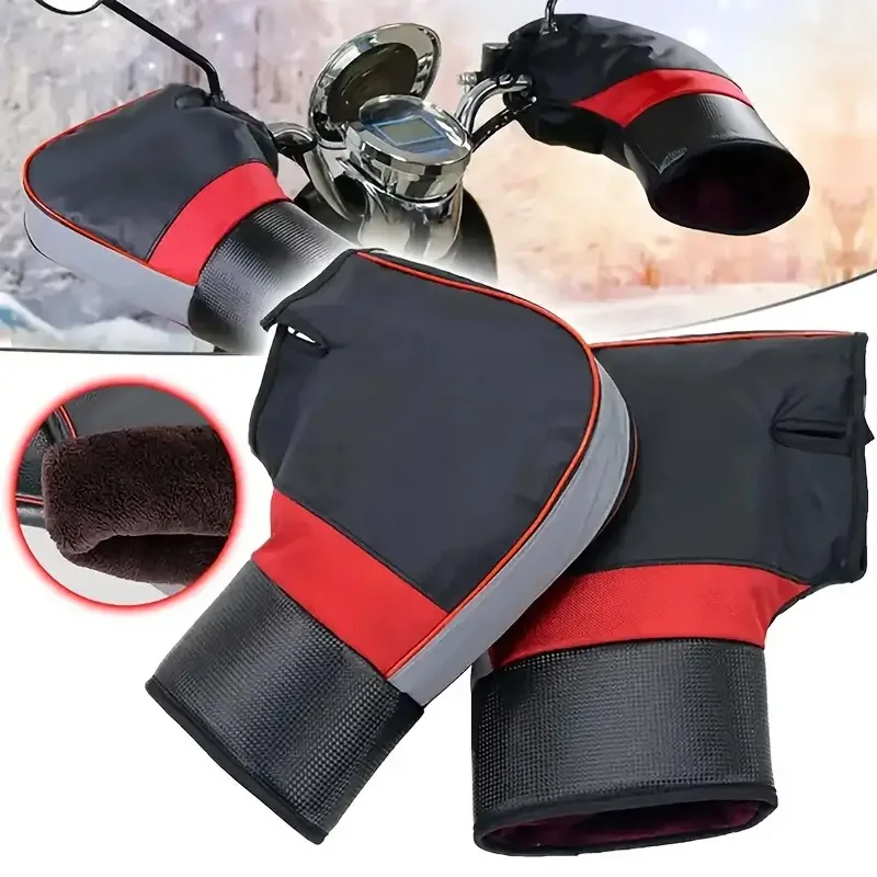 오토바이 핸들바 머프 두꺼운 따뜻한 방수 방풍 손 보호 - Motorcycle Gear Protection 리뷰 및 가격