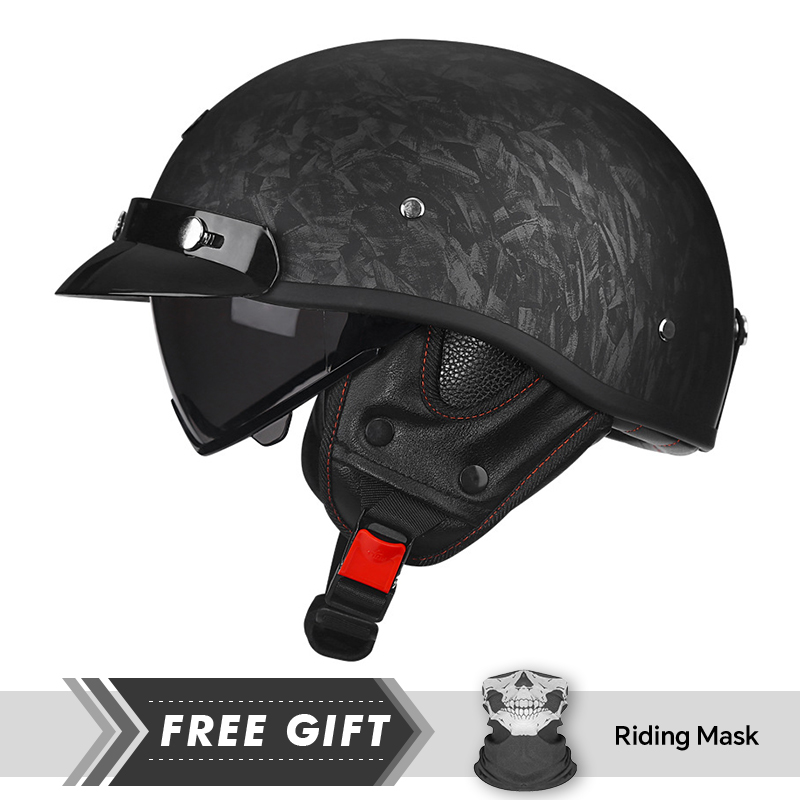 하프 오토바이 헬멧 DOT ECE 1/2 오픈 하프 헬 - Motorcycle Gear Store 리뷰 및 가격