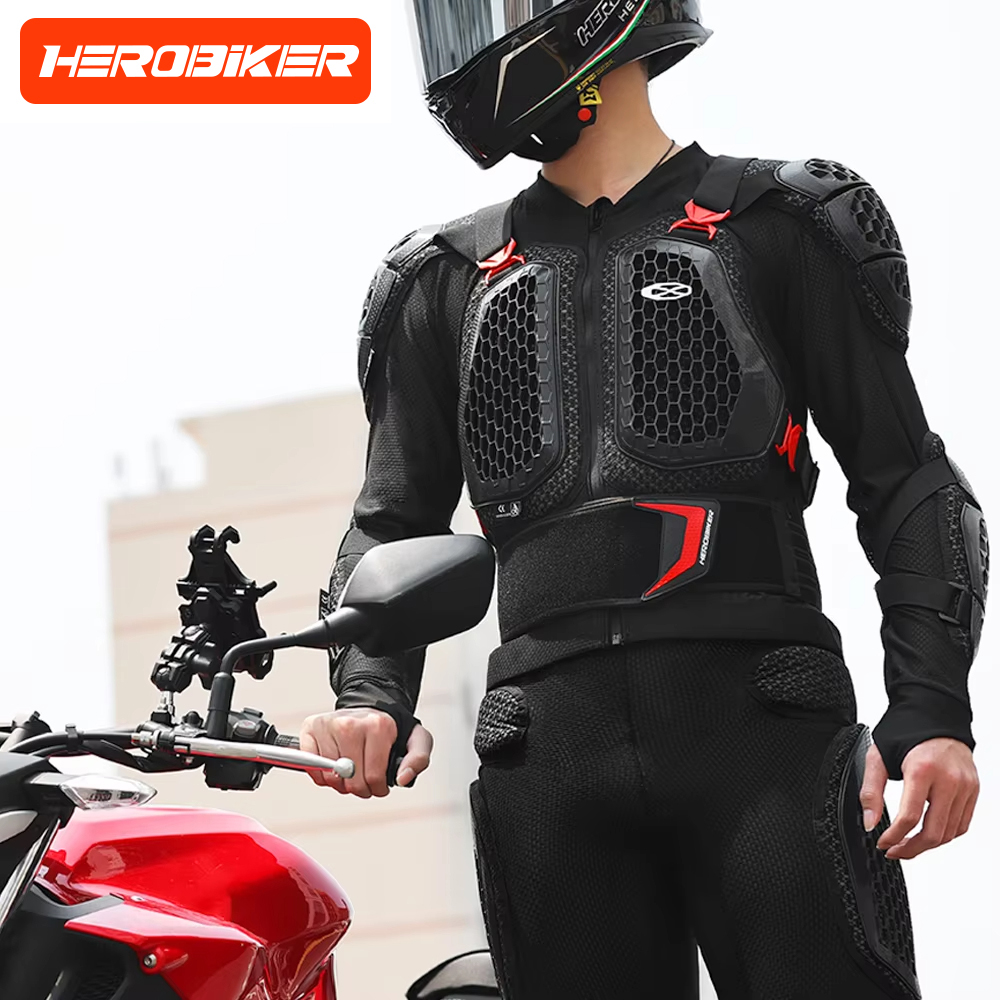 오프로드 오토바이 아머, 낙상 방지 가슴 및 등 보호  - Motorcycle Gear Full Set 리뷰 및 가격