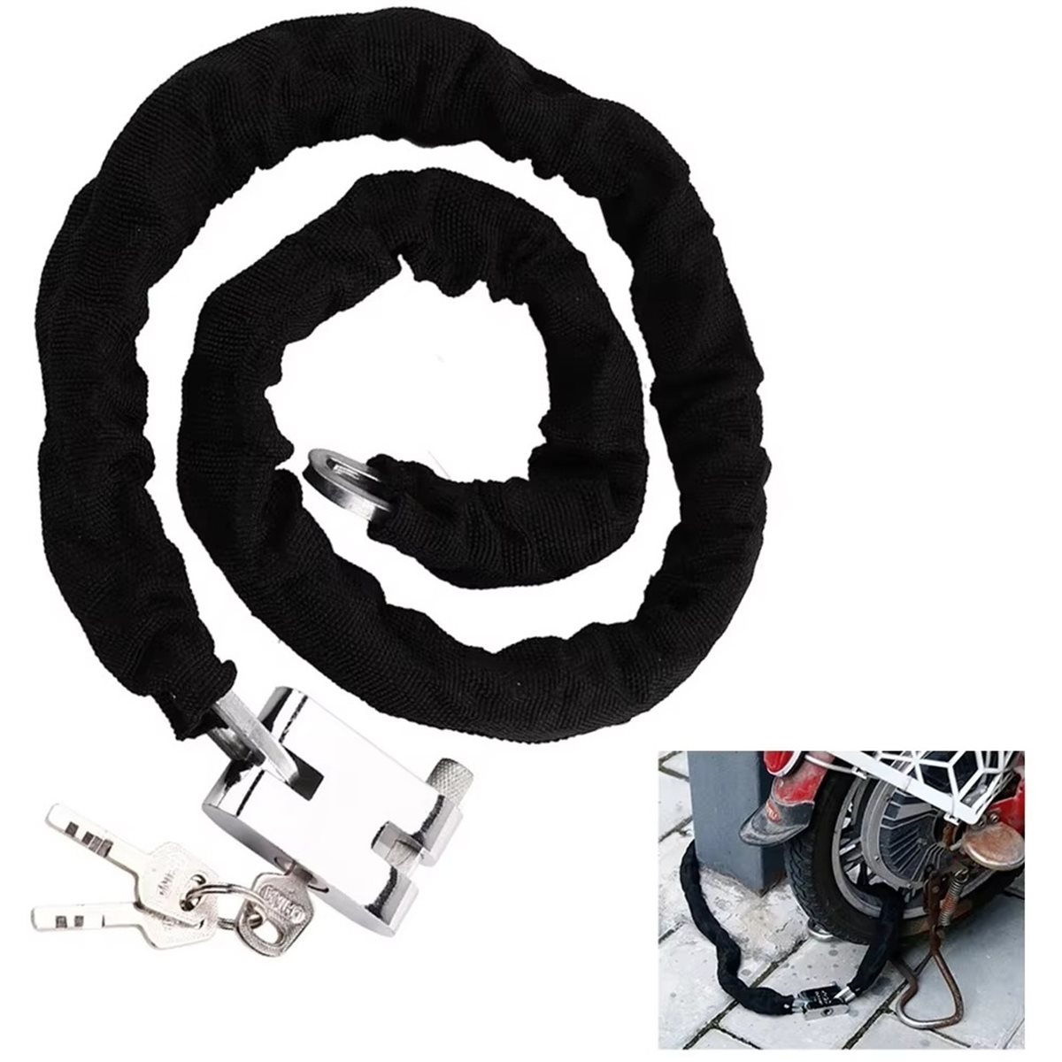 PHONE&GEAR 오토바이 자전거 잠금장치 헤비듀티  - Motorcycle Gear Manufacturers 리뷰 및 가격