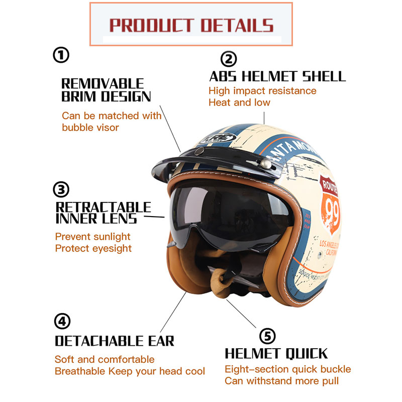 소만 오픈 페이스 오토바이 헬멧 ECE DOT 남녀 사 - Motorcycle Gear Store 리뷰 및 가격